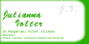 julianna volter business card